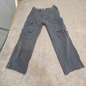 Baggy Y2K Streetwear grunge indie sleaze Cargo Supply Mens sz 36x30 Cargo Pants